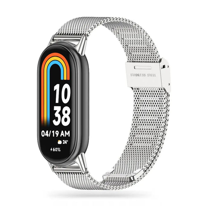 Tech-Protect MilaneseBand Strap for Xiaomi Smart Band 8 / 8 NFC - Silver - Other cell phone equipment<<<HurtelXML