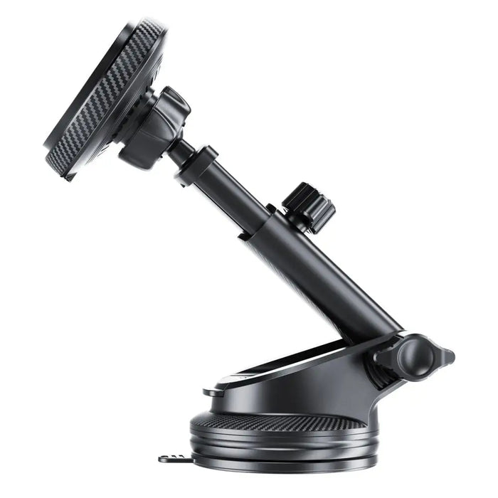 Tech-Protect MM15W-V4 Magnetic MagSafe 15W Car Holder for Cockpit / Windshield / Air Vent - Black - Cell phone