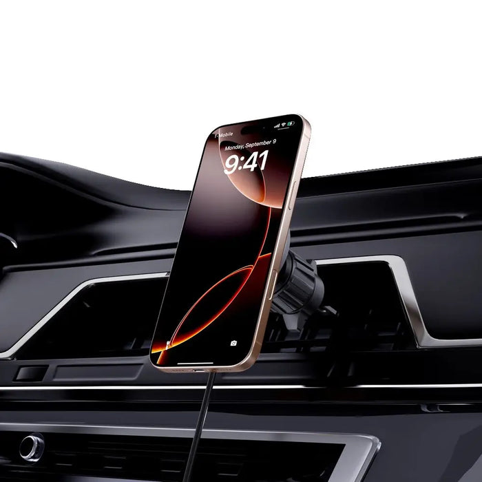 Tech-Protect MM15W-V7 QI2 Car Holder with Inductive Charger - Black - Cell phone holders<<<HurtelXML