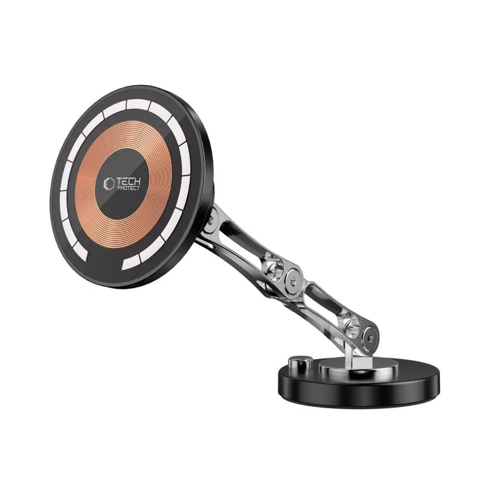 Tech-Protect MM15W-V8 Magnetic Car Holder for Dashboard with MagSafe 15W - Black - Cell phone holders<<<HurtelXML