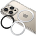 Tech-Protect MMP-110 2in1 Magnetic Ring with MagSafe - Silver-Black - Cell phone holders<<<HurtelXML