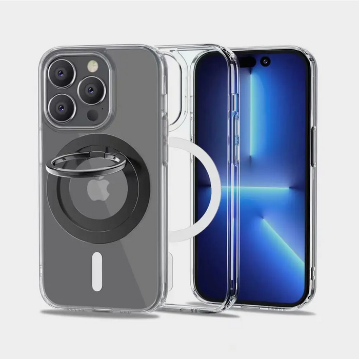 Tech-Protect MMR100 Magnetic Phone Holder/Ring with MagSafe - Gray - Cell phone holders<<<HurtelXML