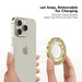 Tech-Protect MMR200 magnetic holder / ring with MagSafe - gold with crystals - Cell phone holders<<<HurtelXML