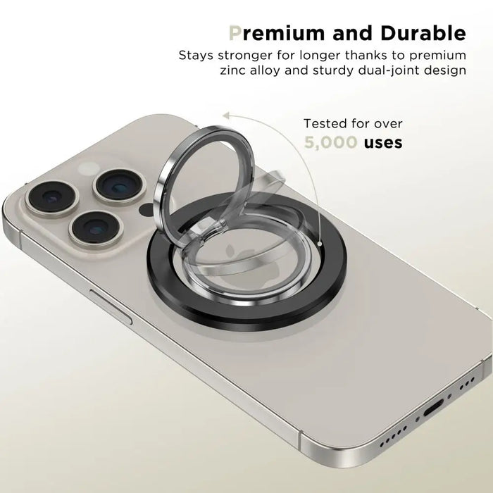 Tech-Protect MMR300 magnetic holder/ring with MagSafe - black - Cell phone holders<<<HurtelXML