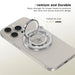 Tech-Protect MMR300 magnetic holder/ring with MagSafe - silver - Cell phone holders<<<HurtelXML