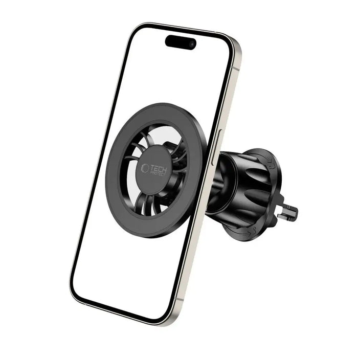 Tech-Protect N56 Magnetic Car Phone Holder with MagSafe for Air Vent - Black - Cell phone holders<<<HurtelXML
