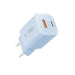 Tech-Protect NCM33W 2-port PD33W/QC3.0 wall charger - blue - Cell phone USB charger<<<HurtelXML