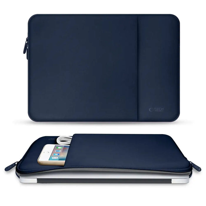 Tech-Protect Neoprene Laptop Case 14’’ - Navy Blue - Laptop bags<<<HurtelXML