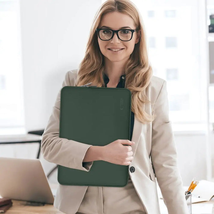 Tech-Protect Neoslim 15-16’’ Laptop Bag - Green - Laptop bags<<<HurtelXML