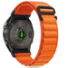 Tech-Protect Nylon Pro Strap for Garmin Fenix 5X / 5X PLUS / 6X / 6X Pro / 7X / 8 (51 MM) - Orange - Smartwatch straps