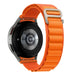 Tech-Protect Nylon Pro Strap for Samsung Galaxy Watch 4 / 5 / 5 Pro / 6 / 7 / FE - Orange - Other cell phone