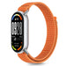 Tech-Protect Nylon Pro Strap for Xiaomi Smart Band 8 / 9 / 10 / NFC - Orange-Gray - Other cell phone