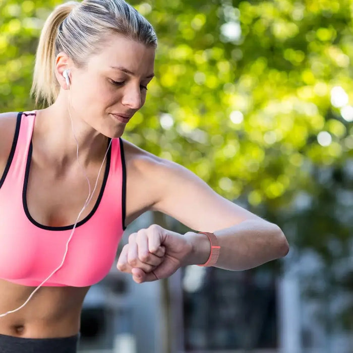 Tech-Protect Nylon Strap for Apple Watch 6 / 7 / 8 / 9 / 10 / SE / Ultra 1 / 2 (44 / 45 / 46 / 49 MM) - Purple