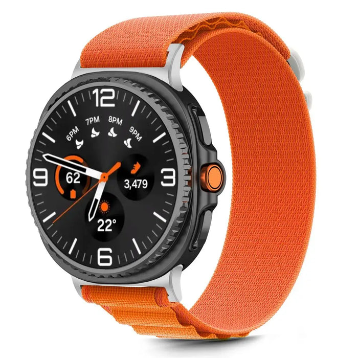 Tech-Protect Nylon Stripe Strap for Samsung Galaxy Watch 40/44/46 mm - Orange - Other cell phone equipment<<<HurtelXML