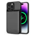 Tech-Protect PowerCase for iPhone 14 / 14 Pro with 4800mAh Powerbank - Black - Powerbanks<<<HurtelXML