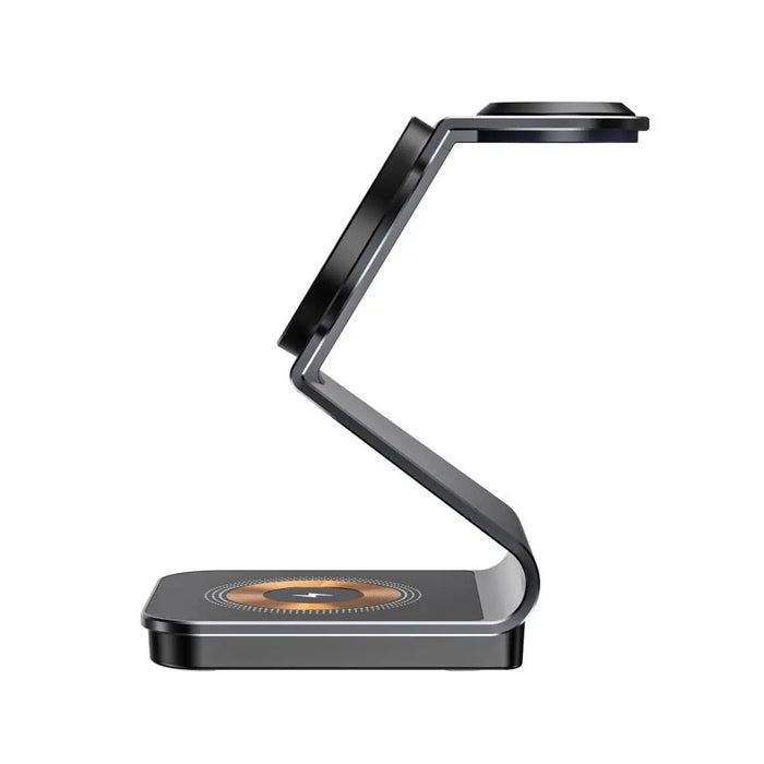 Tech-Protect QI15W-A29 3-in-1 Inductive Charger with MagSafe for Smartphone / Apple Watch / AirPods - Black - Cell