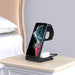 Tech-Protect QI15W-A36 3in1 charging station for Android - black - Cell phone USB charger<<<HurtelXML