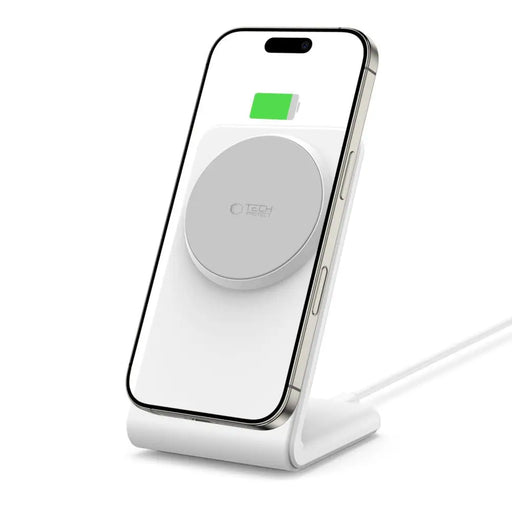 Tech-Protect QI15W-A38 MagSafe Wireless Charger - White - Cell phone USB charger<<<HurtelXML
