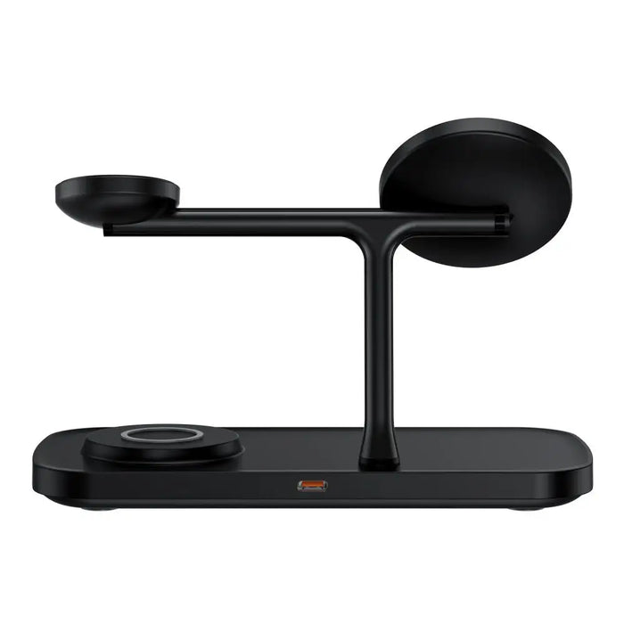 Tech-Protect QI15W-A45 3in1 Wireless Charger with MagSafe for Apple Devices - Black - Cell phone USB charger<<<HurtelXML