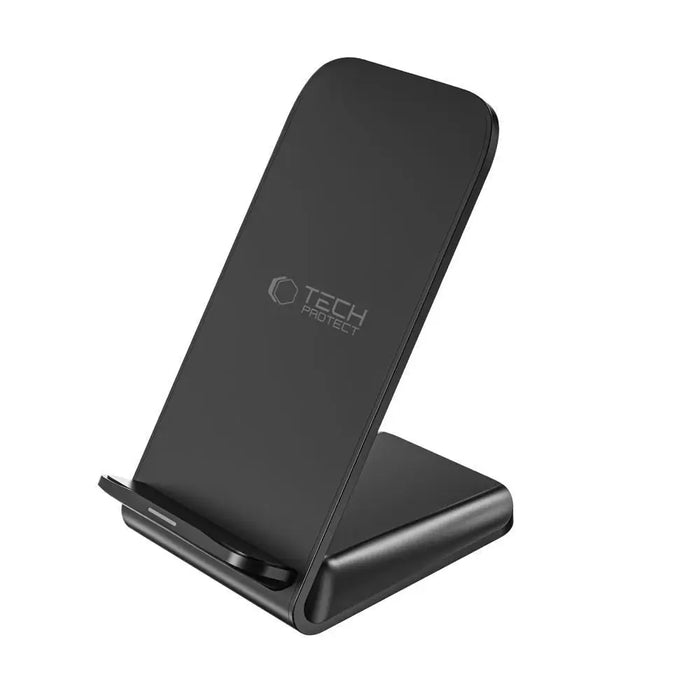 Tech-Protect QI15W-S2 inductive charger 15W in the form of a stand - black - Cell phone USB charger<<<HurtelXML