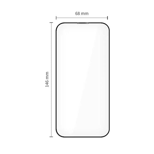 Tech-Protect Quick Set+ 2-pack tempered glass for iPhone 17 Pro - black - Cell phone tempered glass<<<HurtelXML