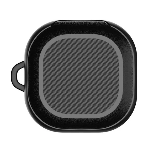 Tech-Protect Rough Carbon Case for Samsung Galaxy Buds FE / 2 Pro / 2 / Live / Pro - Black - Cell phone cases