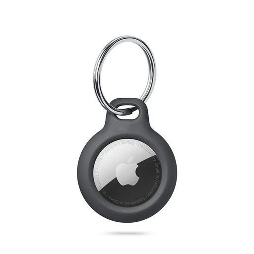 Tech-Protect Rough Case for Apple AirTag with Ring - Black - Cell phone cases and covers<<<HurtelXML