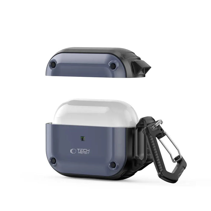 Tech-Protect Rough Hook Case with Carabiner for Apple AirPods Pro 1 / 2 - Blue - Cell phone cases and covers<<<HurtelXML