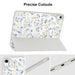 Tech-Protect SC Pen Case for iPad 10.9’’ 2022 (10th gen.) / 11’’ 2025 (11th gen.) - Daisies with Leaves - Cell phone