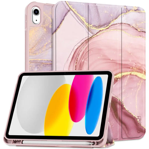 Tech-Protect SC Pen Case for iPad 10.9’’ 2022 - Pink Marble - Cell phone cases and covers<<<HurtelXML