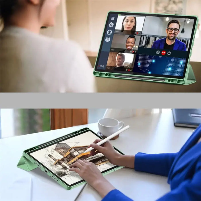 Tech-Protect SC Pen Case for Lenovo Idea Tab Pro / Pro MT 12.7 TB-373 - Green - Cell phone cases and covers<<<HurtelXML