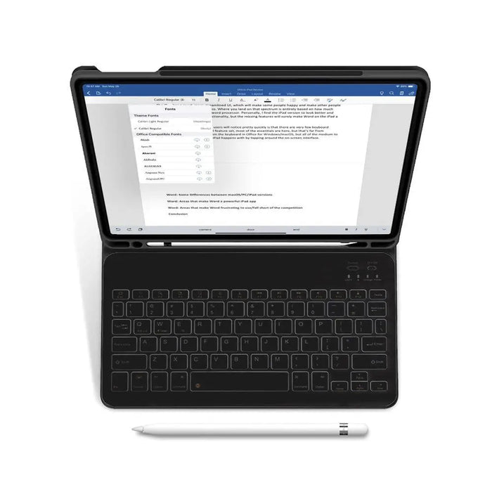 Tech-Protect SC Pen + Keyboard Case with Keyboard for iPad 10.9’’ 2022 - Black - Cell phone cases and covers<<<HurtelXML