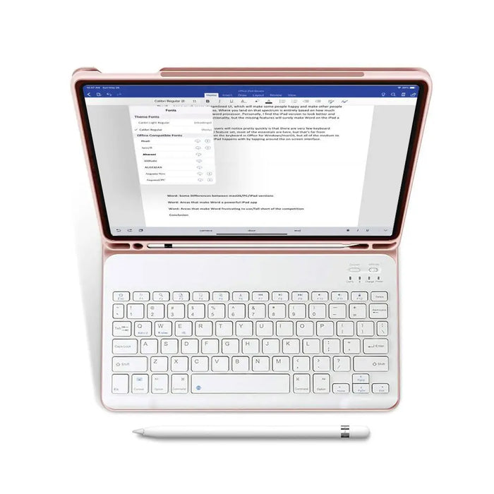 Tech-Protect SC Pen + Keyboard Case with Keyboard for iPad 10.9’’ 2022 - Pink - Cell phone cases and covers<<<HurtelXML