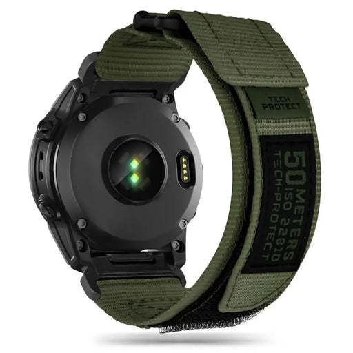 Tech-Protect Scout Pro Strap for Garmin Fenix 5 / 6 / 6 Pro / 7 - Green - Other cell phone equipment<<<HurtelXML