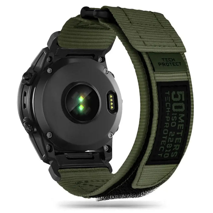 Tech-Protect Scout Pro Strap for Garmin Fenix 5 / 6 / 6 Pro / 7 - Green - Other cell phone equipment<<<HurtelXML