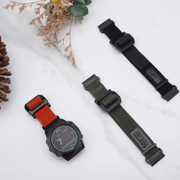 Tech-Protect Scout Strap for Garmin Fenix 3 / 5X / 3HR / 5X Plus / 6X / 6X Pro / 7X - Black - Other cell phone