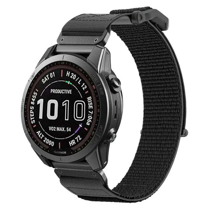 Tech-Protect Scout Strap for Garmin Fenix 3 / 5X / 3HR / 5X Plus / 6X / 6X Pro / 7X - Black - Other cell phone