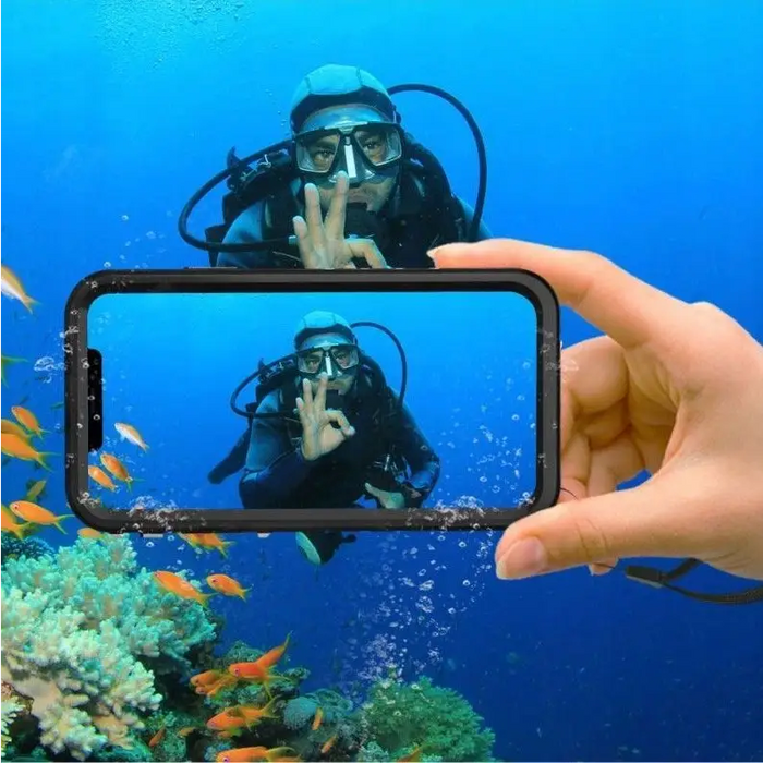 Tech-Protect ShellBox Case Waterproof IP68 with MagSafe for iPhone 15 - Black - Cell phone cases and covers<<<HurtelXML