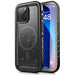 Tech-Protect ShellBox Case Waterproof IP68 with MagSafe for iPhone 15 Pro Max - Black - Cell phone cases