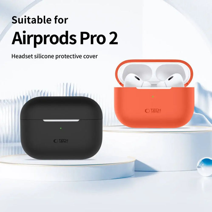 Tech-Protect Silicone Case for Apple AirPods Pro 1 / 2 - Pink - Cell phone cases and covers<<<HurtelXML