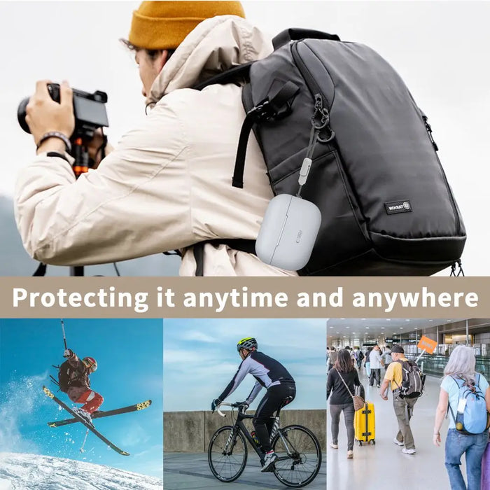 Tech-Protect Silicone Case for Apple AirPods Pro 1 / 2 - Purple - Cell phone cases and covers<<<HurtelXML