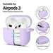 Tech-Protect Silicone Hook Case for Apple AirPods 3 - Purple - Cell phone cases and covers<<<HurtelXML