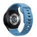 Tech-Protect Silicone Line Strap for Samsung Galaxy Watch 4 / 5 / 5 Pro / 6 / 7 / FE - Blue - Other cell phone