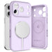 Tech-Protect Silicone MagSafe Case for iPhone 17 Pro Max - Purple - Cell phone cases and covers<<<HurtelXML