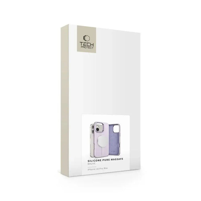 Tech-Protect Silicone PU MagSafe Case for iPhone 16 Pro Max - Purple - Cell phone cases and covers<<<HurtelXML