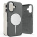 Tech-Protect Silicone PU MagSafe iPhone 16 Case - Gray - Cell phone cases and covers<<<HurtelXML