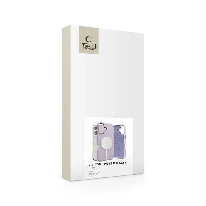 Tech-Protect Silicone PU MagSafe iPhone 16 Case - Purple - Cell phone cases and covers<<<HurtelXML