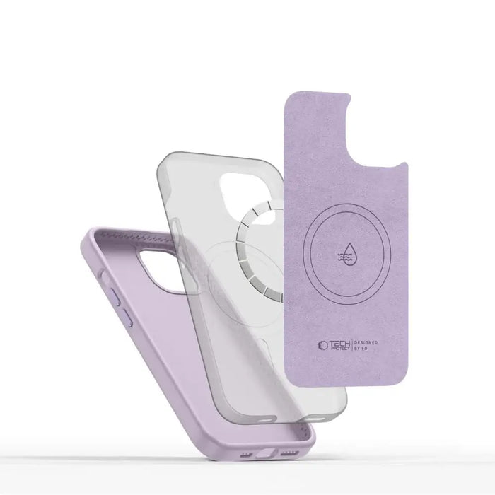 Tech-Protect Silicone Pure Magsafe iPhone 14 Case - Purple - Cell phone cases and covers<<<HurtelXML