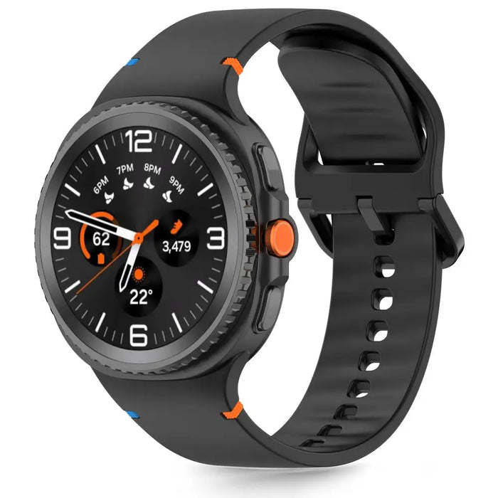 Tech-Protect Silicone Strap for Samsung Galaxy Watch 40/44/46 mm - Black - Other cell phone equipment<<<HurtelXML