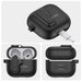 Tech-Protect Slim Hook Case for AirPods 4 - Black - Cell phone cases and covers<<<HurtelXML